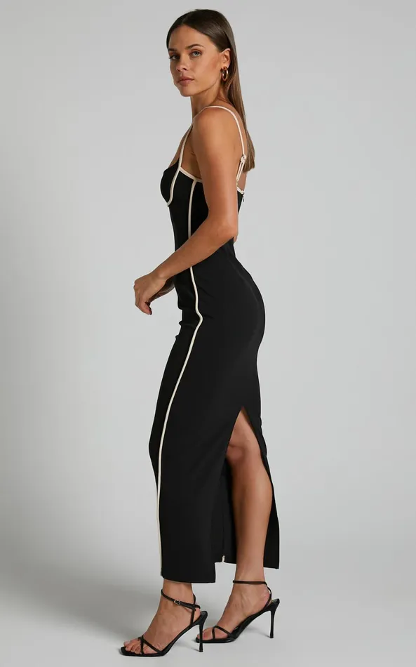 Showpo Abegaille Midi Dress 8211 Bodycon Dress In Black Women Dresses Showpo Abegaille Midi Dress 8211 Bodycon Dress In Black Women Dresses
