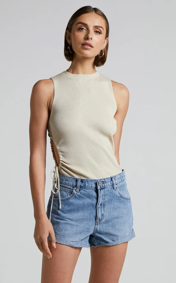Showpo Abrand 8211 A Slouch Shorts In Georgia Women Denim