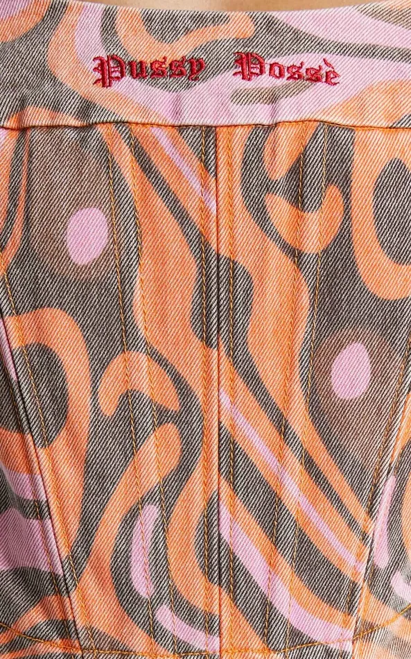 Showpo Abrand X Dyspnea 8211 A Papi Bodice In Candy Women Tops