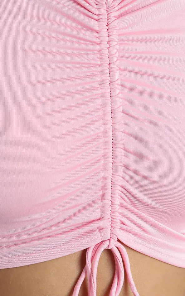Showpo Adelaide Top In Pink Women Tops
