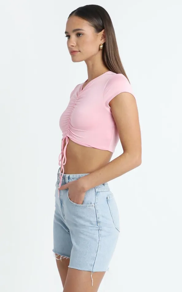 Showpo Adelaide Top In Pink Women Tops