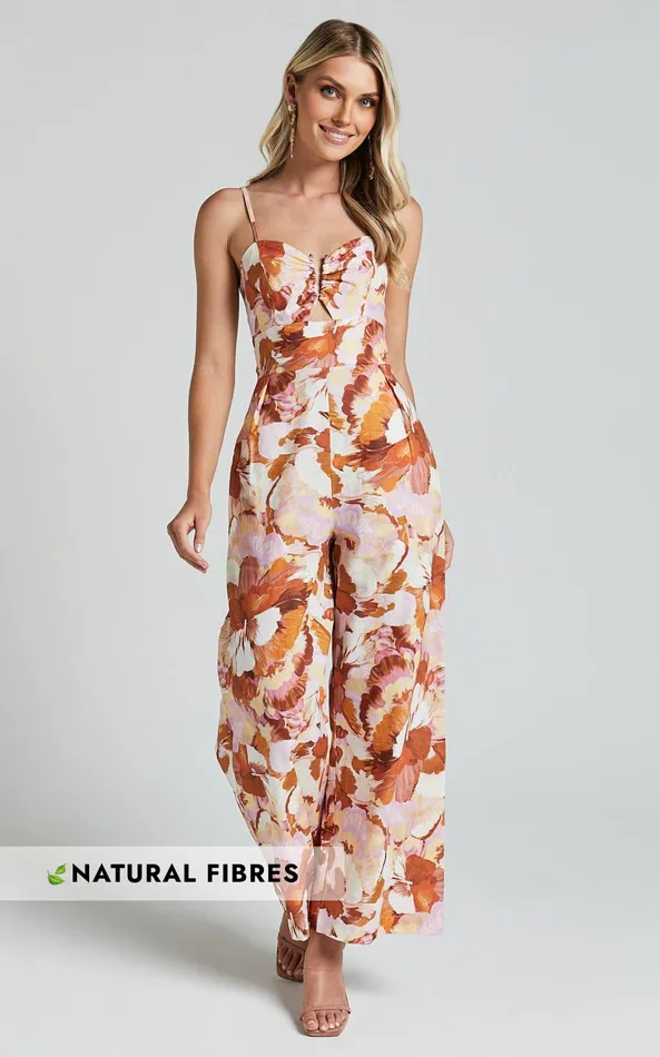 Showpo Amalie The Label 8211 Chevonne Linen Blend Wide Leg Jumpsuit In Baku Print Women Jumpsuits Showpo Amalie The Label 8211 Chevonne Linen Blend Wide Leg Jumpsuit In Baku Print Women Jumpsuits
