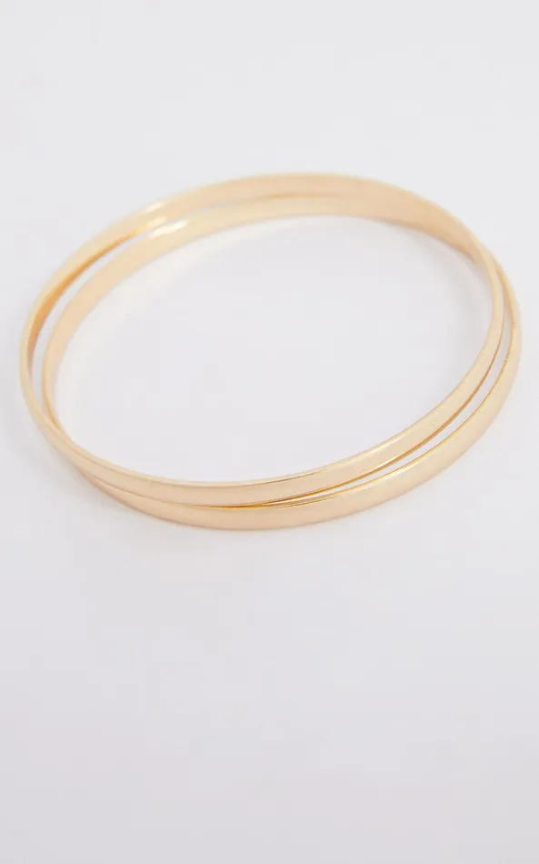 Showpo Anjana Multipack Bracelet Set In Gold Women Bracelets