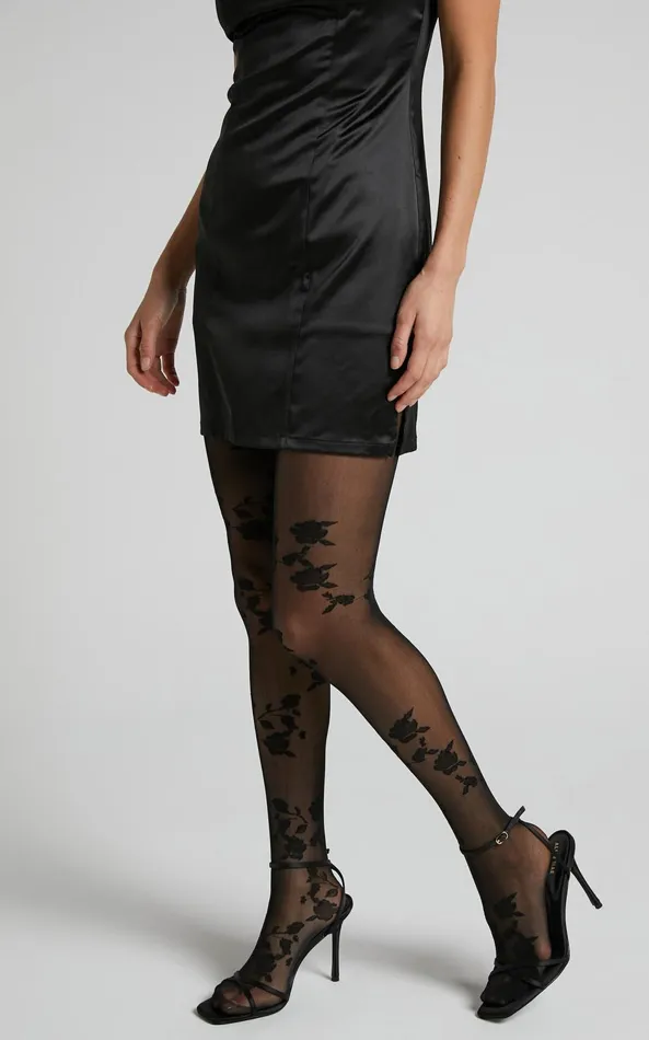 Showpo Astrileta Stockings In Black Women Socks and Tights