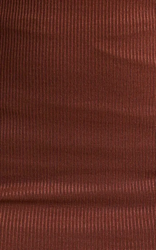 Showpo Brittah Mini Dress 8211 Long Sleeve Dress In Chocolate Women Dresses