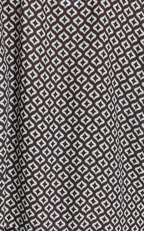 Showpo Brunita Shirt 8211 Relaxed Short Sleeve Shirt In Arluna Geo Print Women Curve Clothes