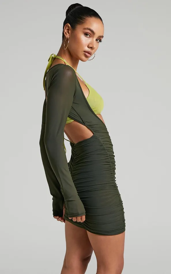 Showpo By Dyln 8211 Juna Dress In Green Women Dresses