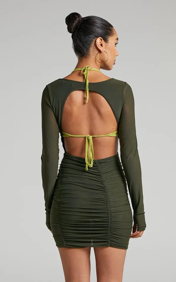 Showpo By Dyln 8211 Juna Dress In Green Women Dresses