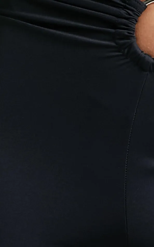 Showpo By Dyln 8211 Mid Rise Genesis Pants In Black Women Pants