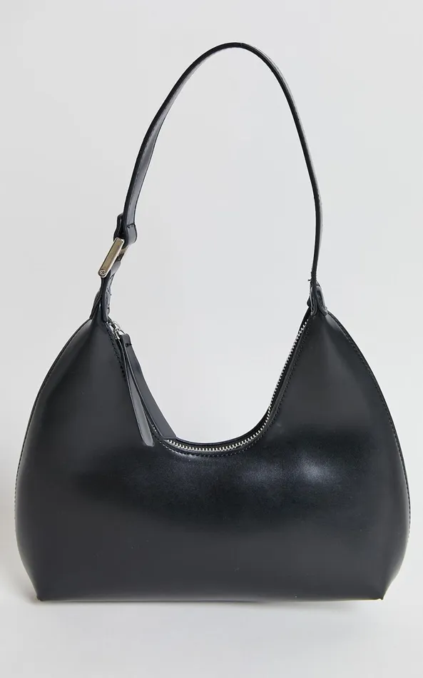 Showpo Calabasas Bag 8211 PU Shoulder Bag In Black Women Bags