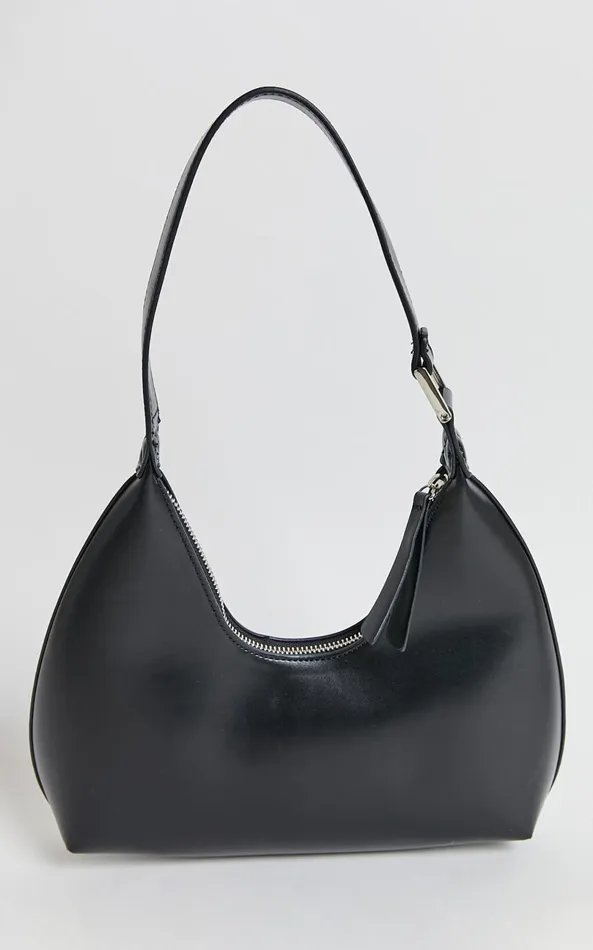 Showpo Calabasas Bag 8211 PU Shoulder Bag In Black Women Bags