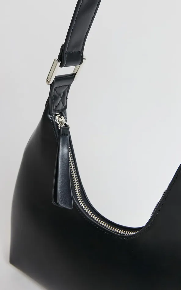 Showpo Calabasas Bag 8211 PU Shoulder Bag In Black Women Bags