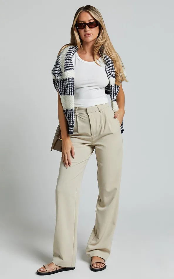 Showpo Can039t You Tell Top 8211 Ribbed Tank Top In White Women Curve Clothes