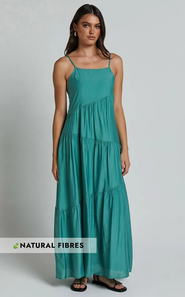Showpo Cecila Midi Dress 8211 Straight Neckline Sleeveless Dress In Sage Women Dresses Showpo Cecila Midi Dress 8211 Straight Neckline Sleeveless Dress In Sage Women Dresses