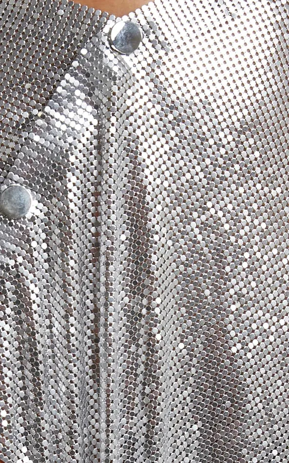 Showpo Charity Mini Skirt 8211 Asymmetrical Mesh Skirt In Silver Women Skirts