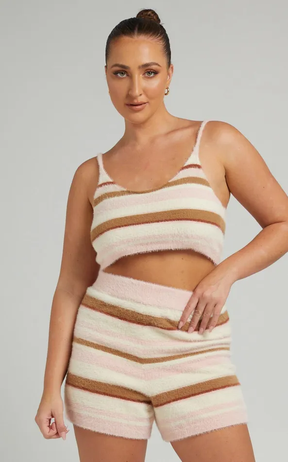 Showpo Charlie Holiday 8211 MARCY SHORT In Stripe Women Shorts