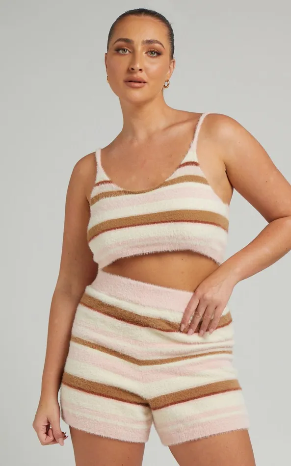Showpo Charlie Holiday 8211 MARCY SHORT In Stripe Women Shorts