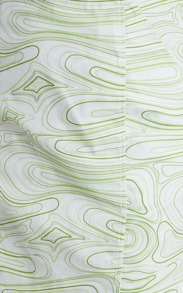 Showpo Charlie Holiday 8211 Pricilla Mini Skirt In Abstract Wave Women Skirts