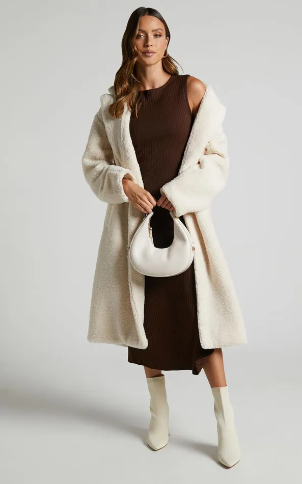 Showpo Cielito Coatigan 8211 Longline Coatigan In Cream Women Jackets and Coats Showpo Cielito Coatigan 8211 Longline Coatigan In Cream Women Jackets and Coats