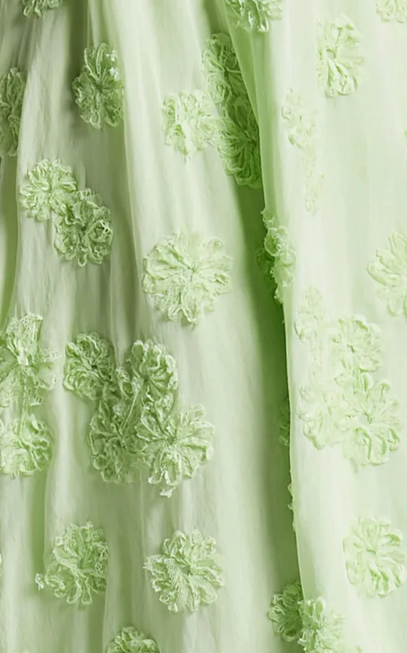 Showpo Claya Maxi Dress 8211 Sleeveless Straight Neckline Floral Detail Dress In Lime Women Dresses