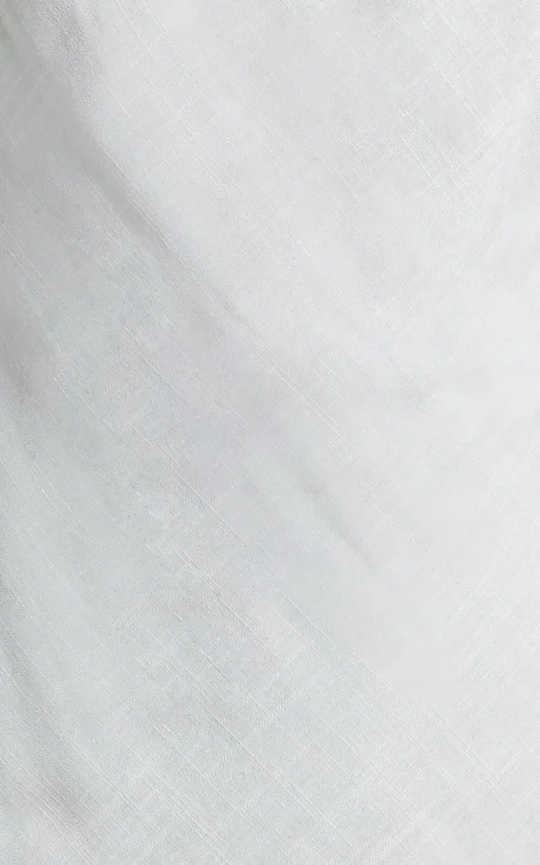 Showpo Cyrena Maxi Dress 8211 Linen Look Halter Neck Sleeveless Slip Dress In Off White Women Dresses