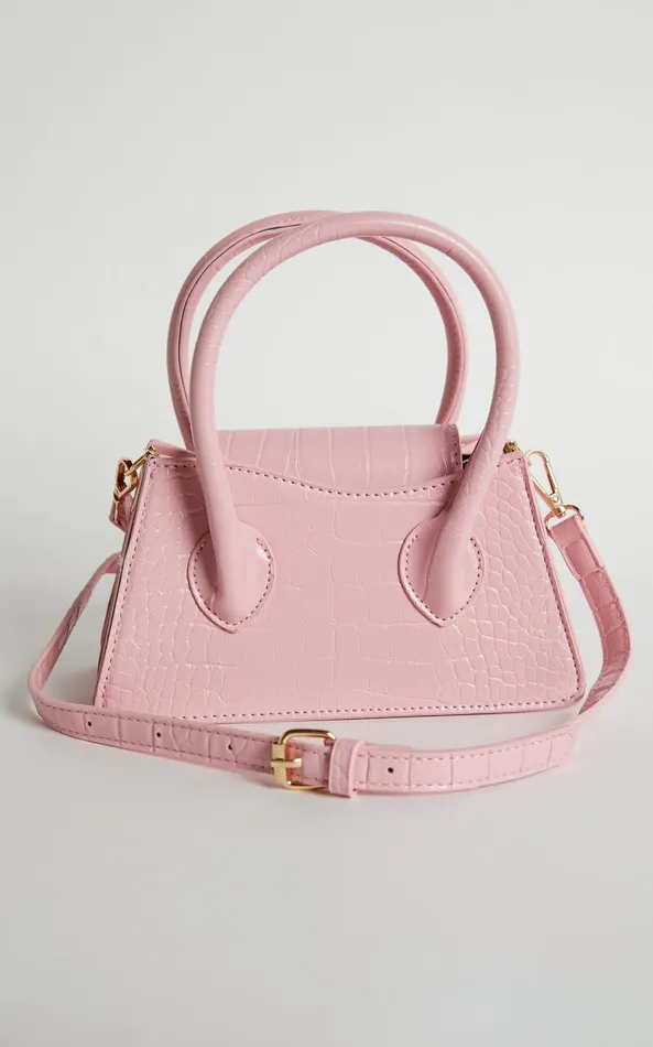 Showpo Daphne Mini Crossbody Bag In Pink Women Bags