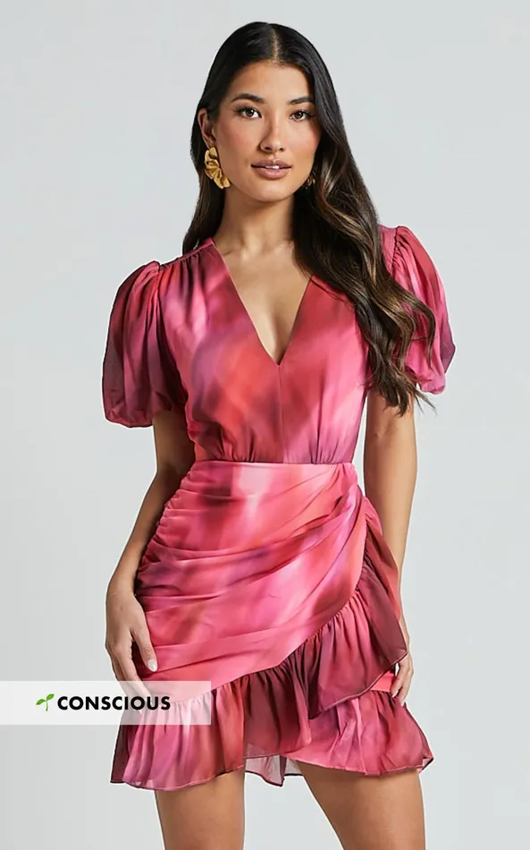 Showpo Eliza Mini Dress 8211 Bishop Sleeve Button Front Dress In Blushing Haze Women Dresses Showpo Eliza Mini Dress 8211 Bishop Sleeve Button Front Dress In Blushing Haze Women Dresses