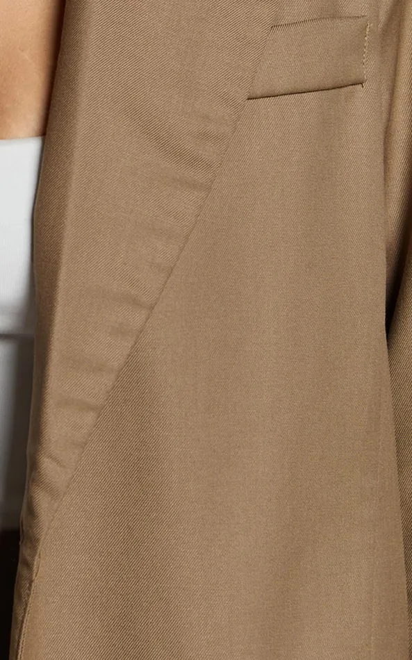Showpo Haidy Blazer 8211 Single Breasted Boyfriend Blazer In Taupe Women Blazers