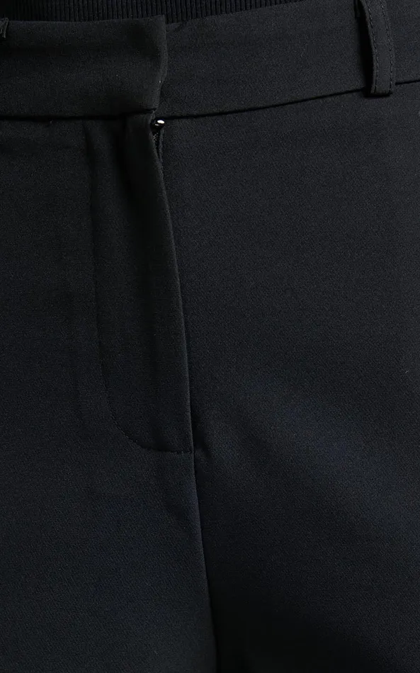 Showpo Hermie Pants 8211 High Waisted Cropped Tailored Pants In Black Women Pants Showpo Hermie Pants 8211 High Waisted Cropped Tailored Pants In Black Women Pants