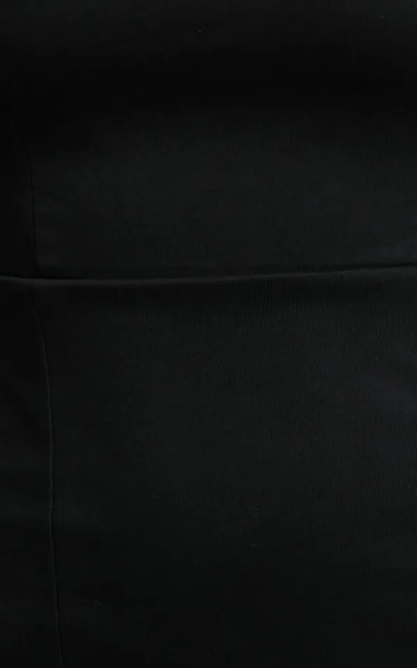 Showpo Hughes Mini Dress In Black Women Curve Clothes