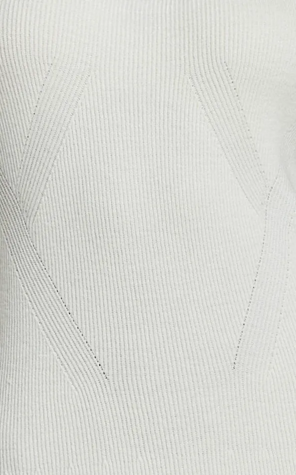 Showpo Jenara Knitted Midi Dress 8211 Strapless Knited Midi Dress In Off White Women Dresses