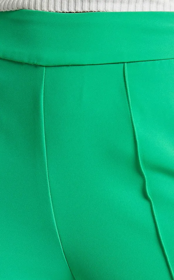 Showpo Jessa Pants 8211 High Waisted Pants In Green Women Pants