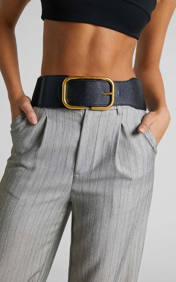Showpo Jhayna Belt In Black Women Belts Showpo Jhayna Belt In Black Women Belts