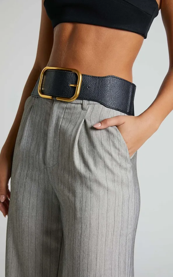 Showpo Jhayna Belt In Black Women Belts Showpo Jhayna Belt In Black Women Belts