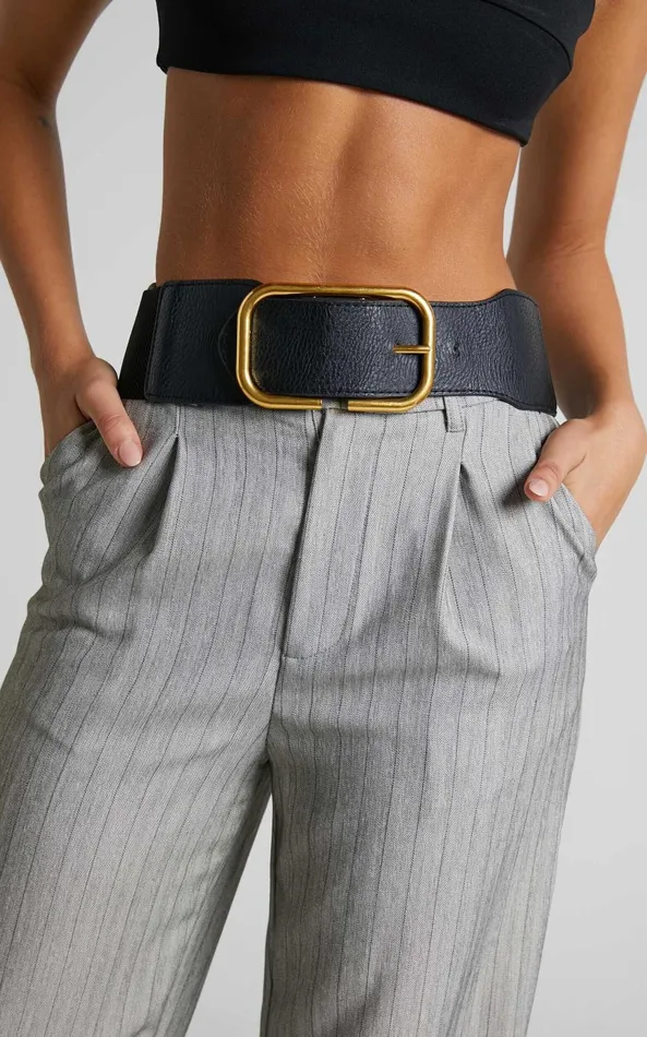 Showpo Jhayna Belt In Black Women Belts Showpo Jhayna Belt In Black Women Belts