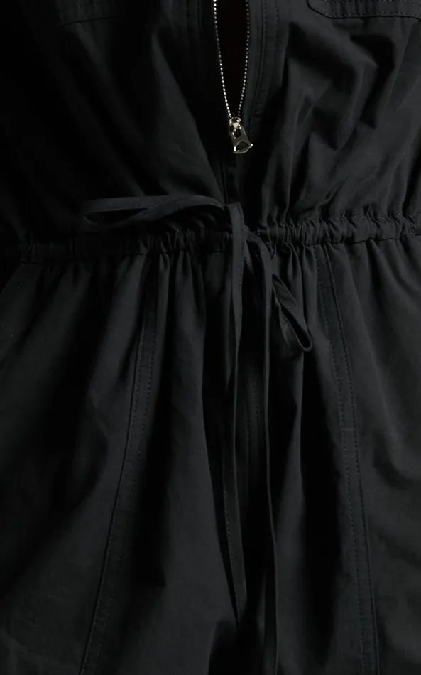 Showpo Kaede Jumpsuit 8211 Utility Jumpsuit In Black Women Jumpsuits