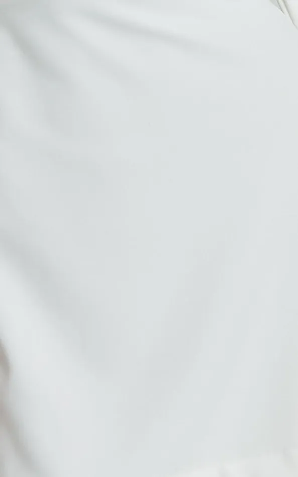 Showpo Karyna Mini Dress 8211 Short Sleeve Boxy Tshirt Dress In White Women Curve Clothes