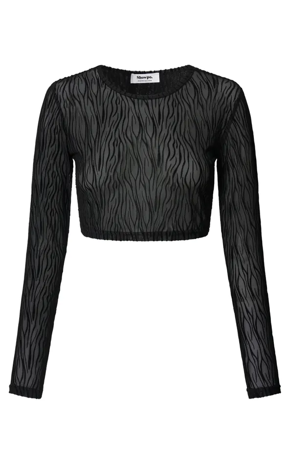 Showpo Kayecee Two Piece Set 8211 Long Sleeve Crop Top And Midi Skirt Two Piece Set In Black Zebra Women Two Piece Sets and Coords Showpo Kayecee Two Piece Set 8211 Long Sleeve Crop Top And Midi Skirt Two Piece Set In Black Zebra Women Two Piece Sets and Coords