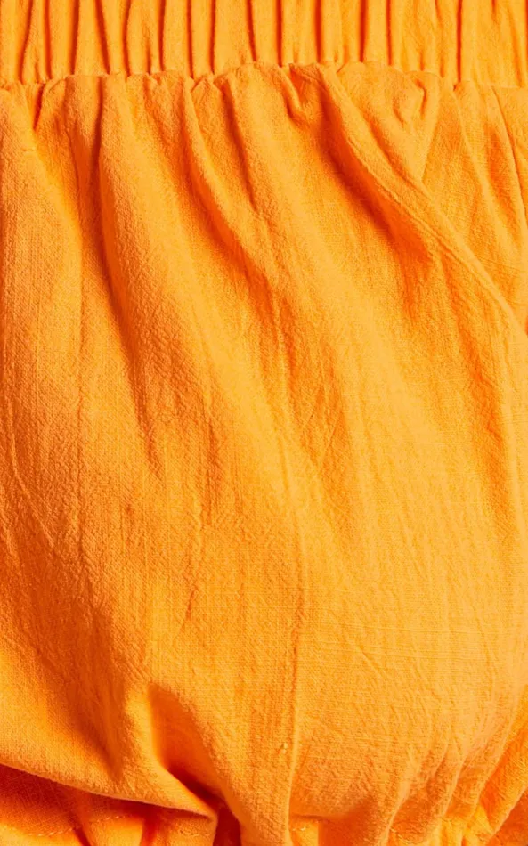 Showpo Leora Top 8211 Off Shoulder Crop Top In Orange Women Tops