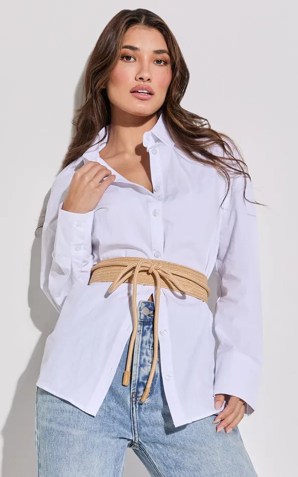 Showpo Lilibeth Belt 8211 Wide Rattan Tie Up Detail Waist Belt In Natural Women Belts Showpo Lilibeth Belt 8211 Wide Rattan Tie Up Detail Waist Belt In Natural Women Belts