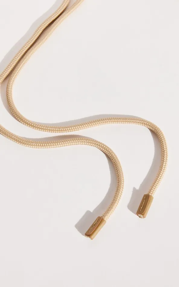 Showpo Lilibeth Belt 8211 Wide Rattan Tie Up Detail Waist Belt In Natural Women Belts