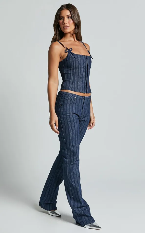 Showpo Lioness 8211 Charismatic Jean In Dark Denim Women Denim