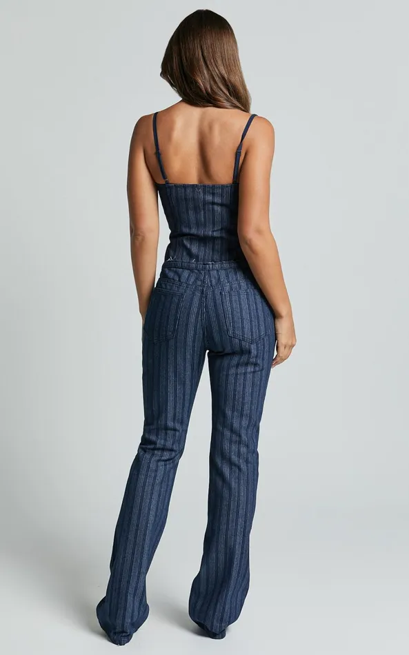 Showpo Lioness 8211 Charismatic Jean In Dark Denim Women Denim