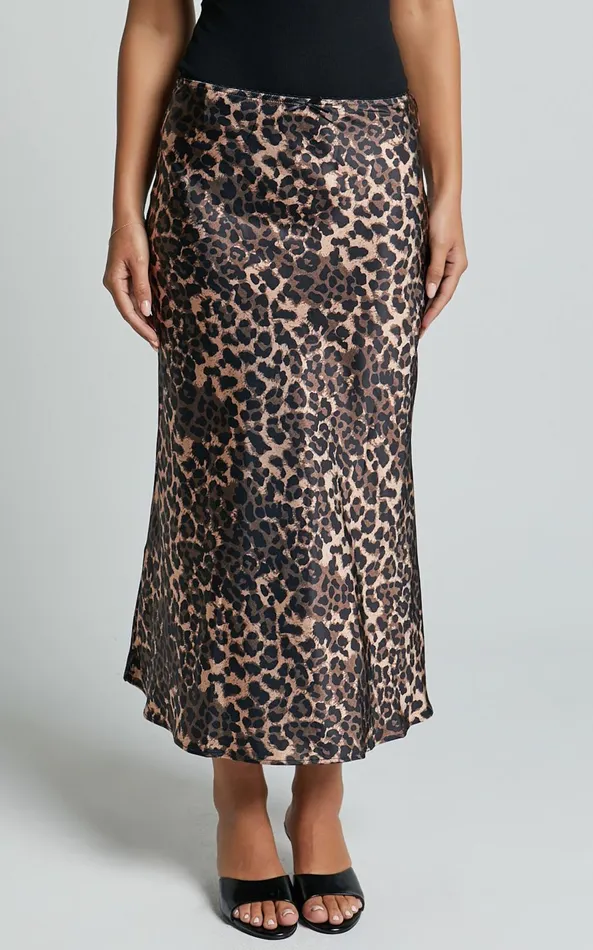 Showpo Lioness 8211 Enigmatic Maxi Skirt In Leopard Women Skirts