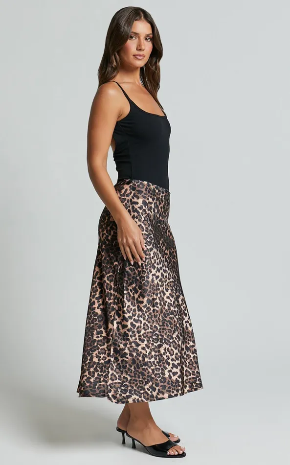 Showpo Lioness 8211 Enigmatic Maxi Skirt In Leopard Women Skirts
