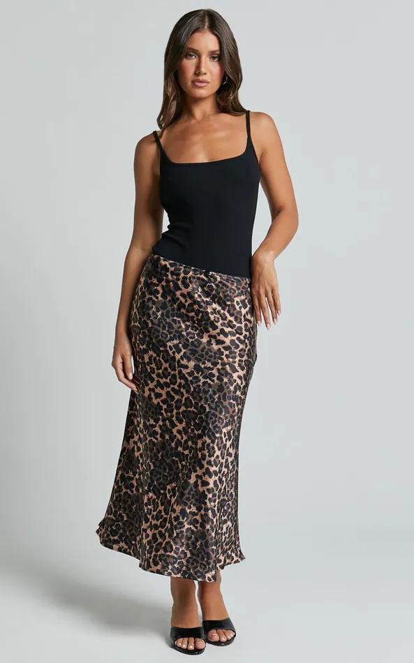 Showpo Lioness 8211 Enigmatic Maxi Skirt In Leopard Women Skirts