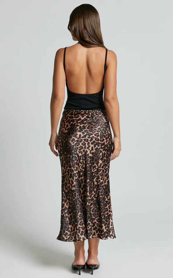 Showpo Lioness 8211 Enigmatic Maxi Skirt In Leopard Women Skirts