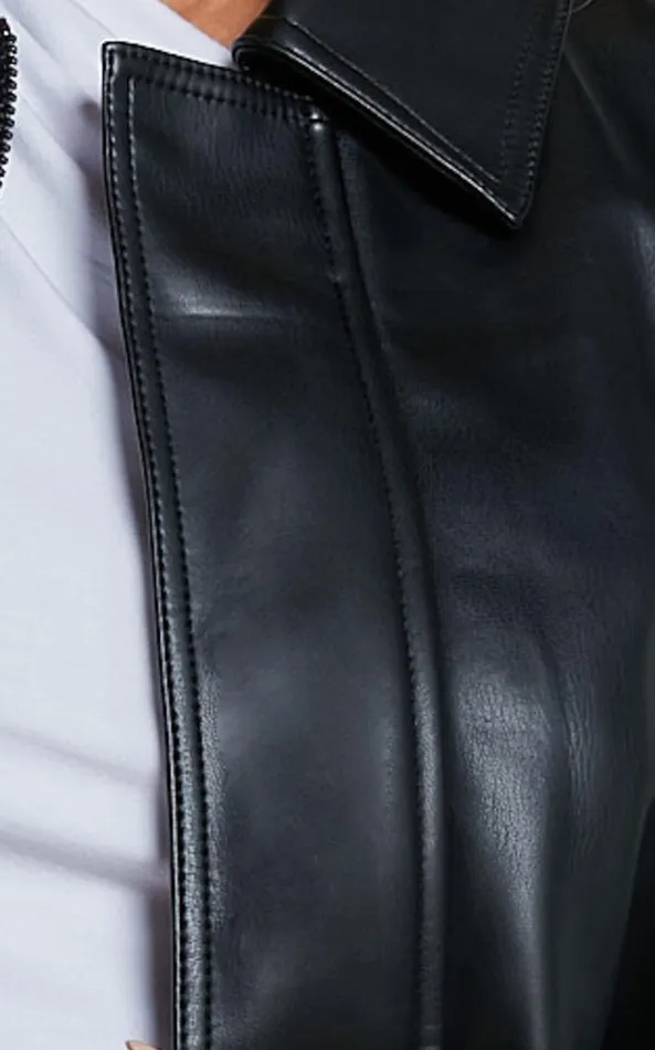 Showpo Lioness 8211 Kenny Bomber Jacket In Jet Black Women Jackets and Coats