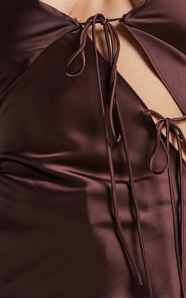 Showpo Lioness 8211 Mariah Cami Top In GARNET Women Tops