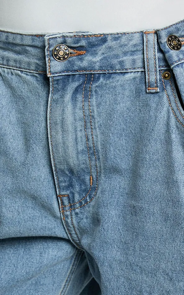 Showpo Lioness 8211 Shes All That Jeans In Washed Blue Women Denim